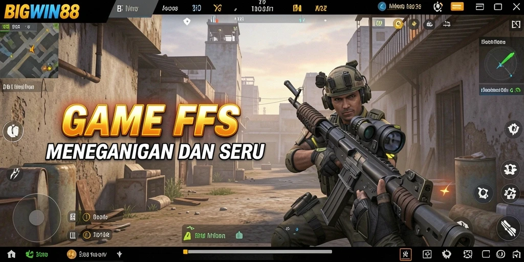 Gameplay seru dalam BIGWIN88 dengan pertempuran yang intens.