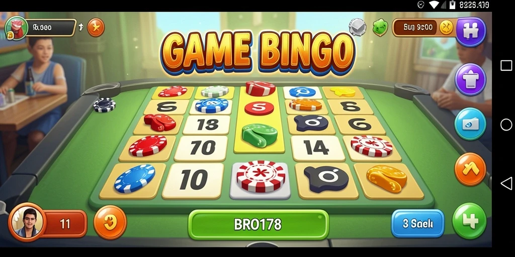 Tampilan screenshot utama BRO178 yang menunjukkan gameplay Bingo yang menarik.