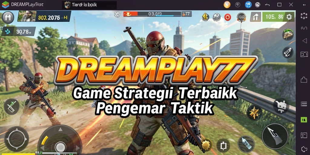Tangkapan layar gameplay heroik di DREAMPLAY77 dengan aksi strategis.