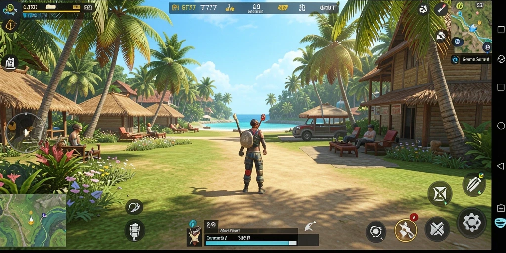 Screenshot gameplay GT777 yang penuh warna dan menghibur.