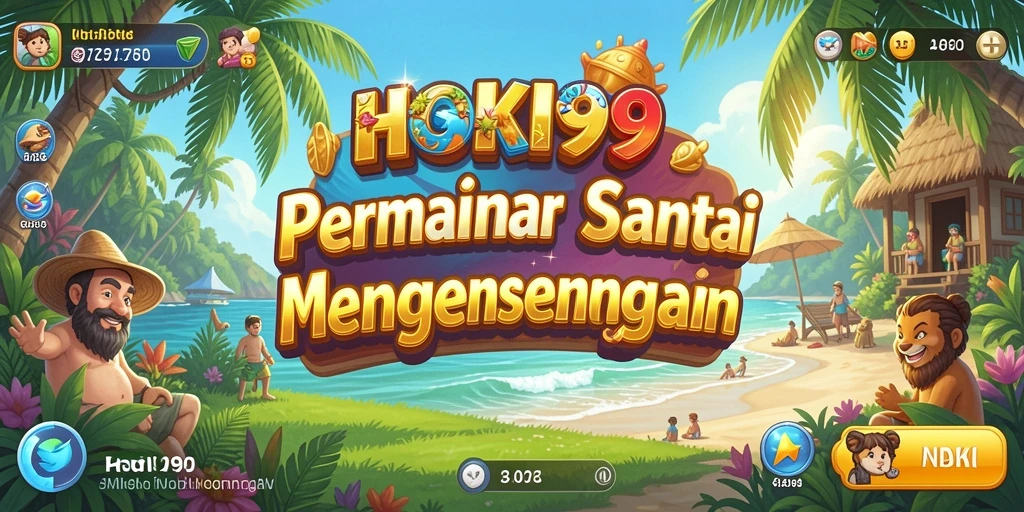 Tampilan gameplay HOKI99 yang penuh warna dan menyenangkan.