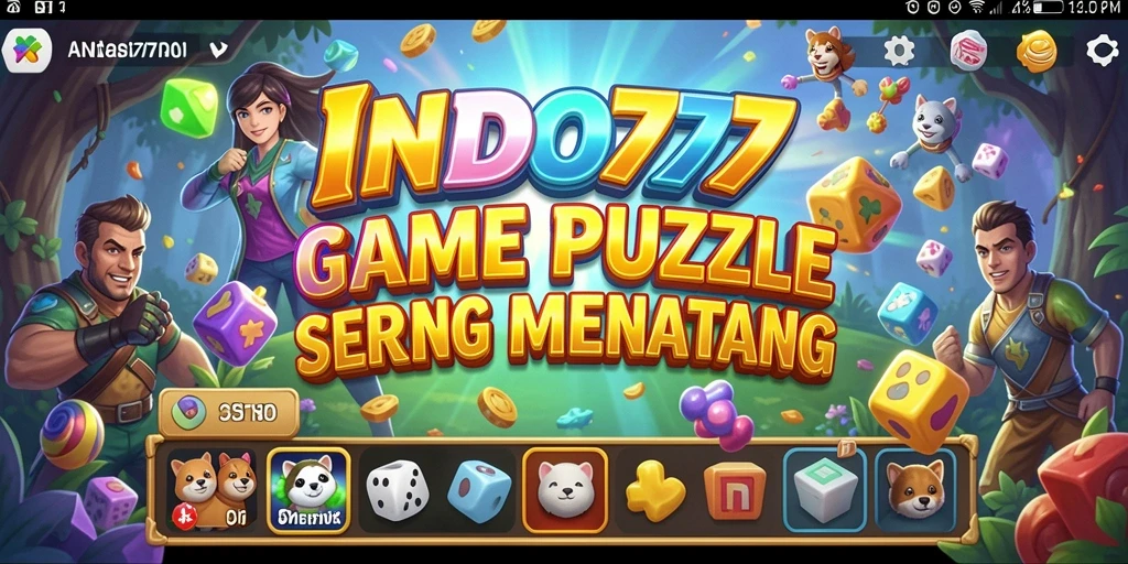 Tampilan gameplay seru dari INDO777 yang menantang.