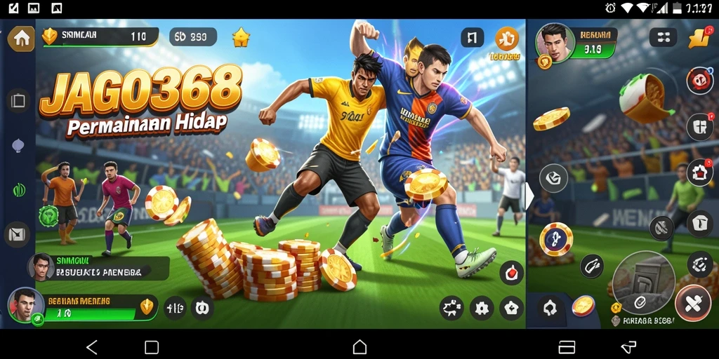Tampilan gameplay JAGO368 menunjukkan interaksi karakter yang dinamis.