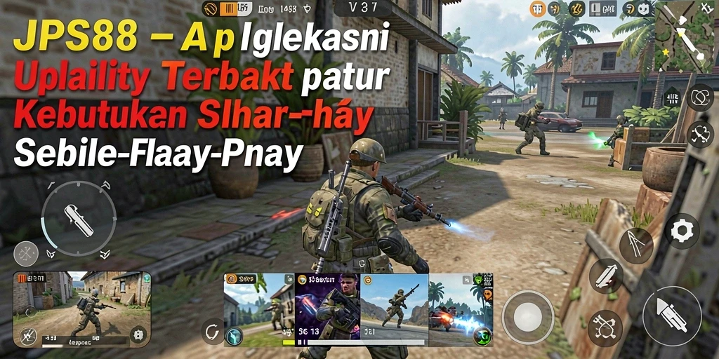 Screenshot utama JPS88 menampilkan fitur-fitur unggulan aplikasi Utility.