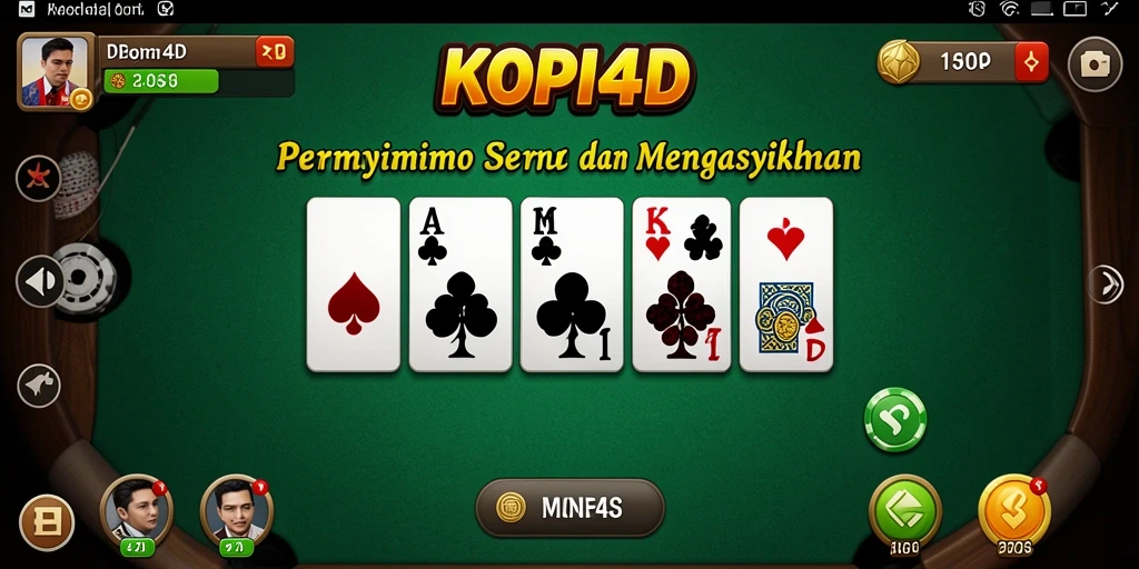 Tampilan gameplay KOPI4D yang seru dan penuh strategi.