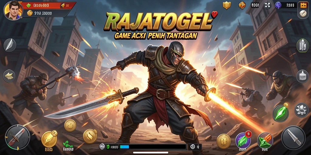 Tampilan gameplay seru dari RAJATOGEL yang penuh aksi.
