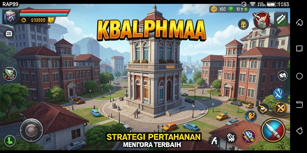 Tampilan gameplay strategis dan seru dalam Tower Defense.