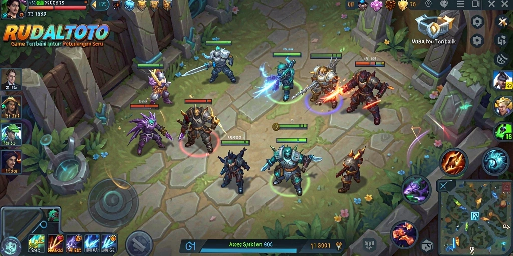 Tangkapan layar gameplay RUDALTOTO yang seru dan mendebarkan.