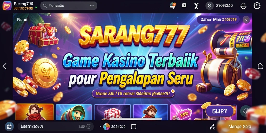 Menampilkan gameplay seru dengan grafis yang memukau di SARANG777.