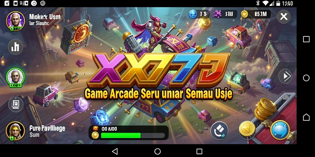 Tampilan menarik gameplay seru dari XXX777 dalam genre Arcade.